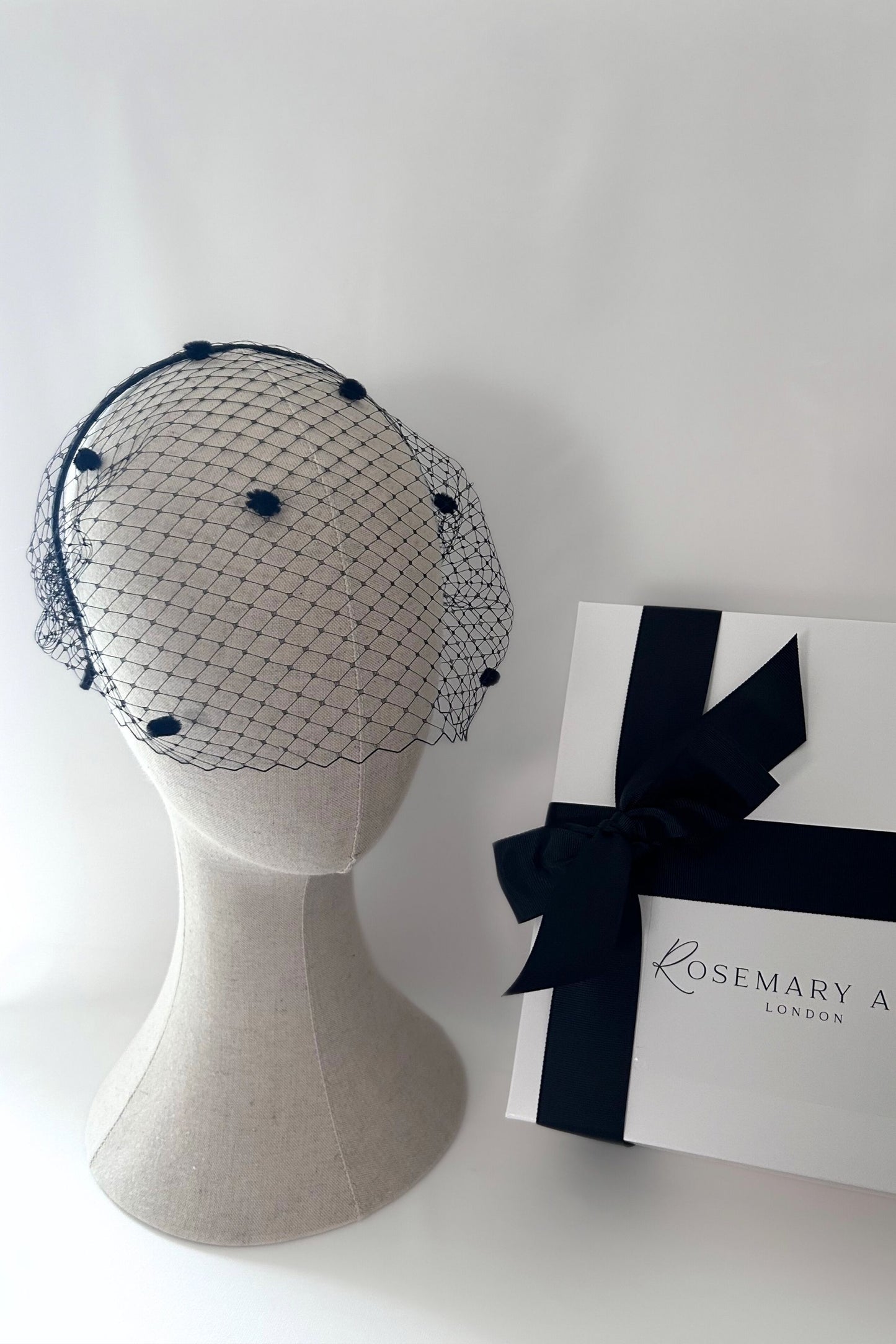 Chenille Spotted Birdcage Veil